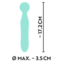 Load image into Gallery viewer, Cuties Silk Touch Rechargeable Mini Vibrator Green
