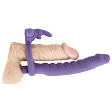 Load image into Gallery viewer, Los Analos Double Delight Vibrating Dildo And Cock Ring
