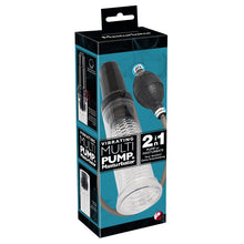 Load image into Gallery viewer, Vibrating Multi Pump 2 In 1 Masturbator
