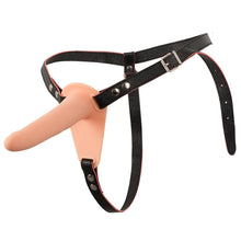 Load image into Gallery viewer, Soft Touch Silicone Rechargeable Vibrating Strap On
