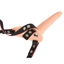 Load image into Gallery viewer, Soft Touch Silicone Rechargeable Vibrating Strap On
