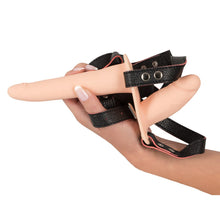Load image into Gallery viewer, Soft Touch Silicone Rechargeable Vibrating Double Strap On
