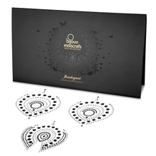 Load image into Gallery viewer, Bijoux Indiscrets Flamboyant Rhinestone Jewellery Black Silver
