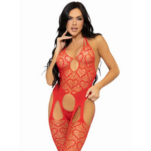 Load image into Gallery viewer, Leg Avenue Net Suspender Body UK 6 to 12
