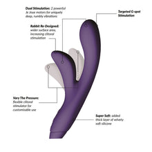 Load image into Gallery viewer, Je Joue Hera Sleek Rabbit Vibrator Purple
