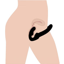 Load image into Gallery viewer, XR Revolver Strapless Strap On G Spot Dildo
