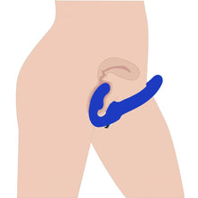 Load image into Gallery viewer, XR Revolver II Vibrating Strapless Strap On Dildo
