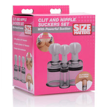 Load image into Gallery viewer, Size Matters Clit And Nipple Sucker Set

