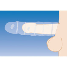 Load image into Gallery viewer, Size Matters 3 Inch Clear Penis Enhancer Sleeve
