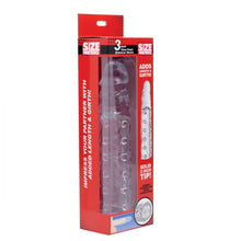 Load image into Gallery viewer, Size Matters 3 Inch Clear Penis Enhancer Sleeve
