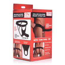 Load image into Gallery viewer, Size Matters Hollow Silicone Dildo StrapOn
