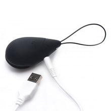 Load image into Gallery viewer, XR 10X Silicone Vibrating Egg Black
