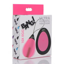 Load image into Gallery viewer, XR 10X Silicone Vibrating Egg Pink

