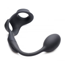Load image into Gallery viewer, XR Alpha Pro 10X P Bomb Cock and Ball Ring With Anal Plug
