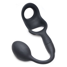 Load image into Gallery viewer, XR Alpha Pro 10X P Bomb Cock and Ball Ring With Anal Plug

