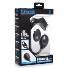 Load image into Gallery viewer, XR Alpha Pro 10X P Bomb Cock and Ball Ring With Anal Plug
