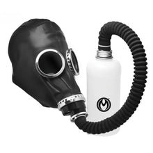 Load image into Gallery viewer, Master Series Dark Inhaler Gas Mask with Bottle
