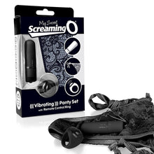 Load image into Gallery viewer, Screaming O My Secret Charged Black Remote Control Panty Vibe
