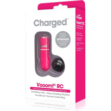 Load image into Gallery viewer, Screaming O Charged Vooom Pink Remote Control Bullet Vibe
