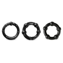 Load image into Gallery viewer, Stay Hard Beaded Cock Rings
