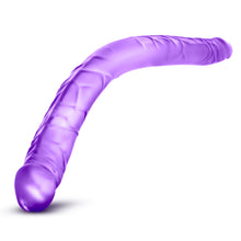 Load image into Gallery viewer, B Yours 16 Inch Purple Double Dildo

