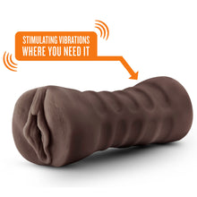 Load image into Gallery viewer, Hot Chocolate Alexis Vagina Vibrating Masturbator
