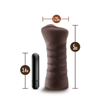 Load image into Gallery viewer, Hot Chocolate Brianna Vagina Vibrating Masturbator
