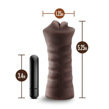 Load image into Gallery viewer, Hot Chocolate Heather Mouth Vibrating Masturbator
