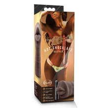 Load image into Gallery viewer, Hot Chocolate Heather Mouth Vibrating Masturbator
