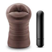 Load image into Gallery viewer, Hot Chocolate Renee Mouth Vibrating Masturbator
