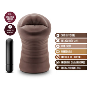 Hot Chocolate Renee Mouth Vibrating Masturbator
