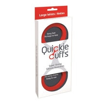 Load image into Gallery viewer, Quickie Cuffs Large Red Ankle Or Wrist Cuffs
