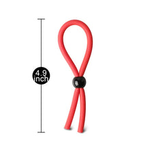 Load image into Gallery viewer, Red Adjustable Cock Ring
