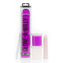 Load image into Gallery viewer, Clone A Willy Neon Purple Silicone Vibrator

