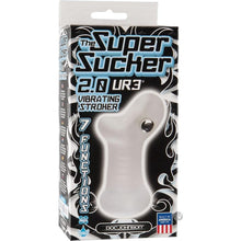 Load image into Gallery viewer, The Super Sucker Ribbed Waterproof Stroker Masturbator
