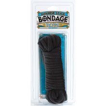 Load image into Gallery viewer, Japanese Style Bondage Rope In Black
