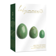 Load image into Gallery viewer, La Gemmes Yoni Egg Set Jade
