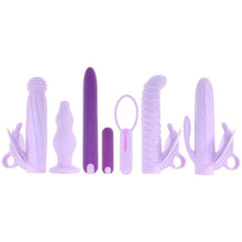Load image into Gallery viewer, Evolved Lilac Desires Silicone Rechargeable Butterfly Kit
