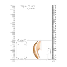 Load image into Gallery viewer, Twitch Gold Hands Free Suction And Vibration Toy
