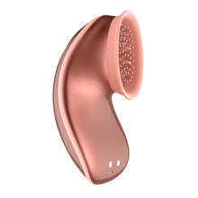 Load image into Gallery viewer, Twitch Rose Gold Hands Free Suction And Vibration Toy
