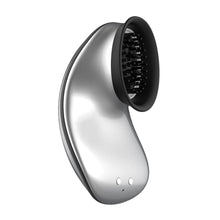Load image into Gallery viewer, Twitch Silver Hands Free Suction And Vibration Toy
