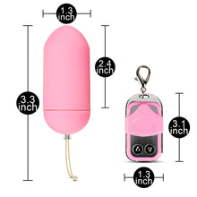 Load image into Gallery viewer, 10 Function Remote Control Vibrating Pink Egg
