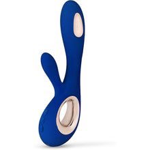 Load image into Gallery viewer, Lelo Soraya Wave Dual Action Vibrator Midnight Blue

