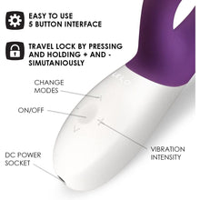 Load image into Gallery viewer, Lelo Ina Wave 2 Luxury Rechargeable Vibe Plum
