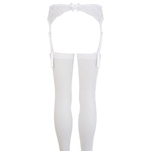 Load image into Gallery viewer, NOXQSE Suspender Set White
