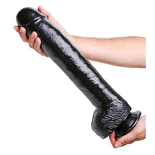 Load image into Gallery viewer, XR The Black Destroyer Huge Suction Cup Dildo
