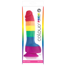 Load image into Gallery viewer, Colours Pride Edition 6 Inch Realistic Silicone Dildo With Balls

