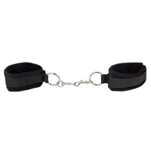 Load image into Gallery viewer, Ouch Velcro Black Cuffs For Hands And Ankles
