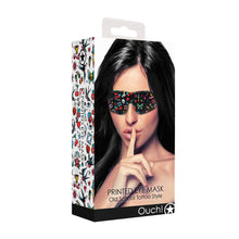 Load image into Gallery viewer, Ouch Old School Tattoo Printed Eye Mask
