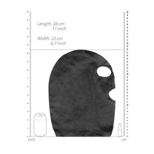 Load image into Gallery viewer, Ouch Velvet Mask With Eye And Mouth Opening
